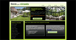 Desktop Screenshot of devis-pour-veranda.com